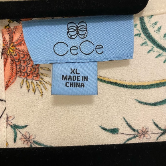 CeCe floral blouse - Picture 3 of 4